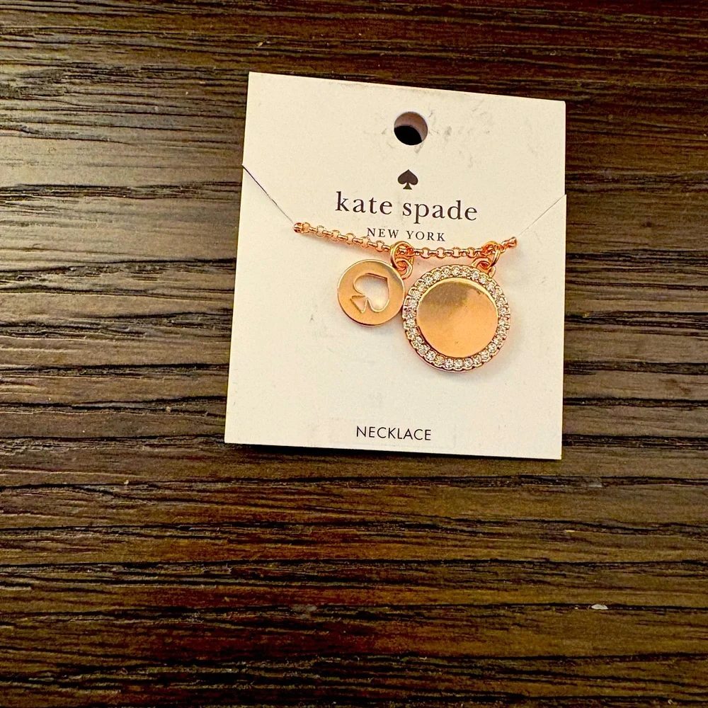 NEW Kate Spade Rose Gold Necklace